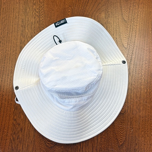 Geartop White UPF 50+ Mesh Vent Sun Hat OS - Picture 4 of 12